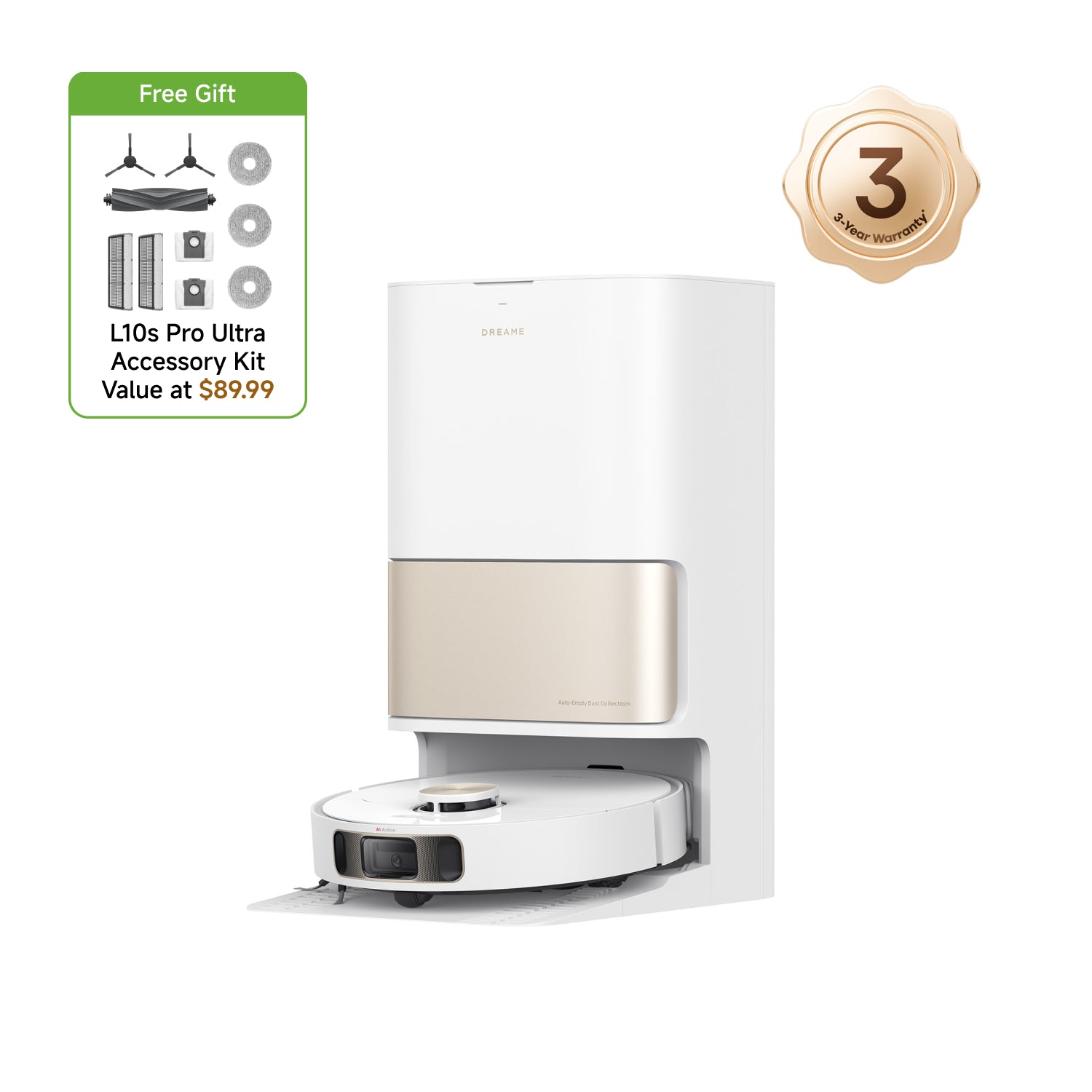 Dreame L10s Pro Ultra Robot Vacuum
