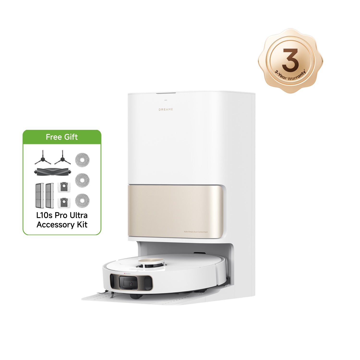 Dreame L10s Pro Ultra Robot Vacuum and Mop