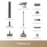 Load image into Gallery viewer, Dreame Z10 Station accessory packing list including various brush heads and mounts.

