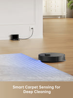 Load image into Gallery viewer, Dreame L10s Pro Gen 2 robot vacuum with smart carpet sensing feature.

