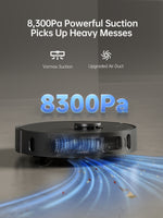 Load image into Gallery viewer, Dreame X30 Ultra robot vacuum highlighting 8300Pa powerful suction capabilities
