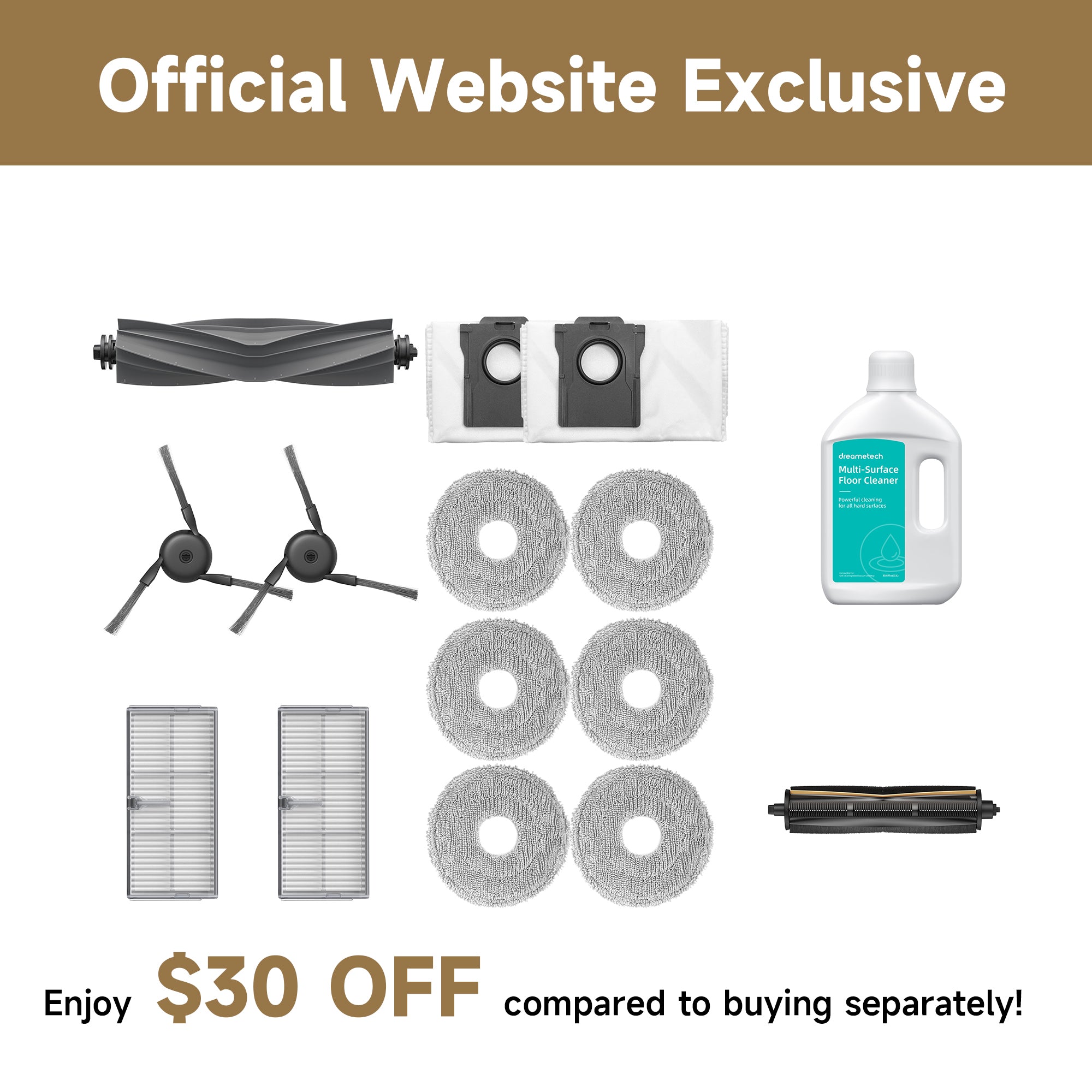 Dreame X40 Master Accessories Bundle