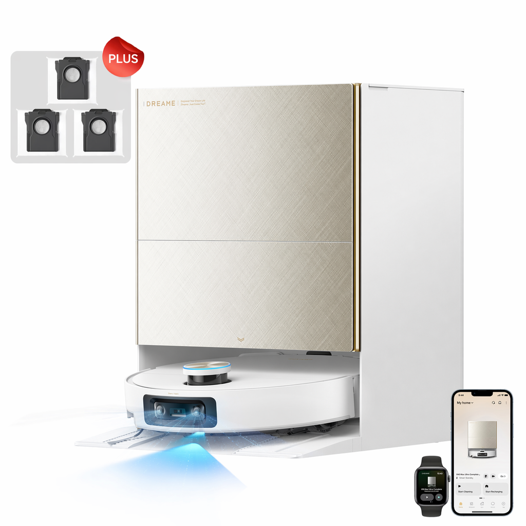 DREAME X60 Max Ultra Complete Robot Vacuum and Mop White