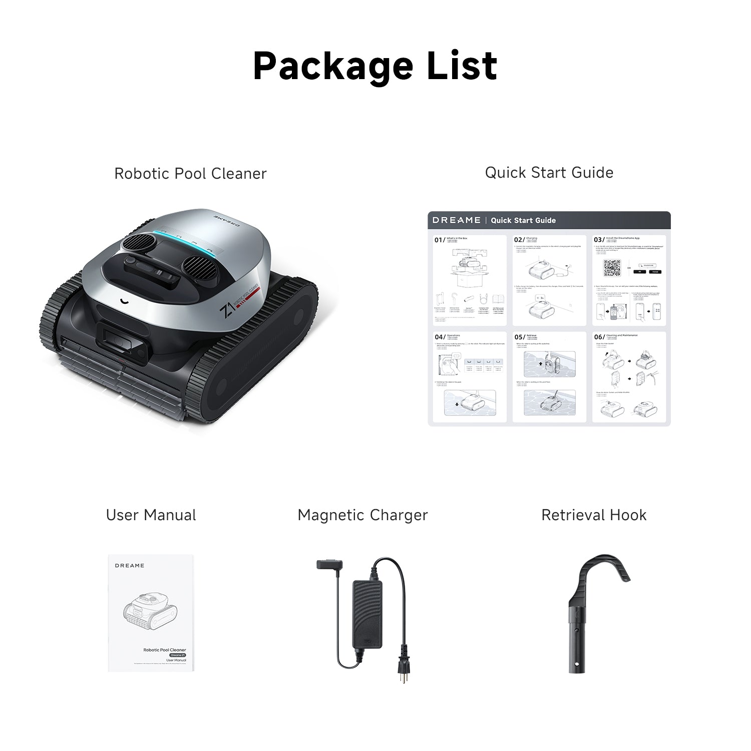 Dreame Z1 Robotic Pool Cleaner