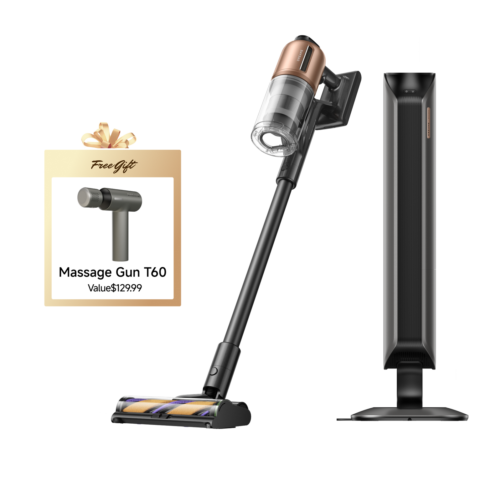 Dreame Z20 Station Cordless Stick Vacuum