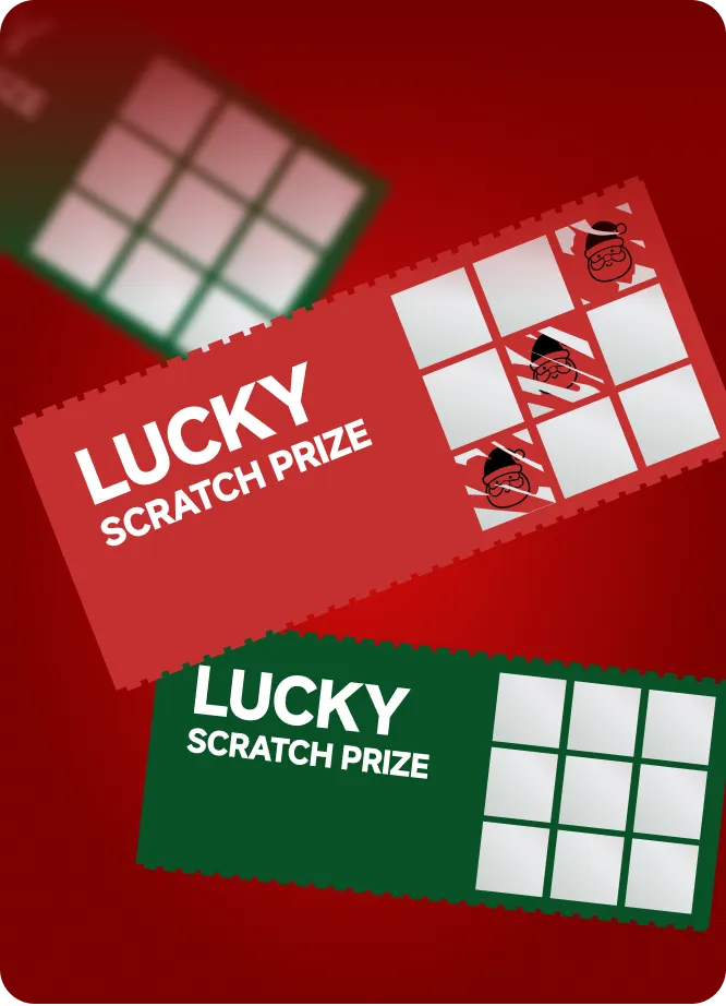 Christmas Sale Scratch Card on  Mobile