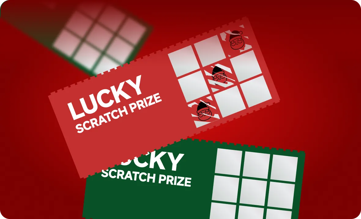 Christmas Sale Scratch Card 