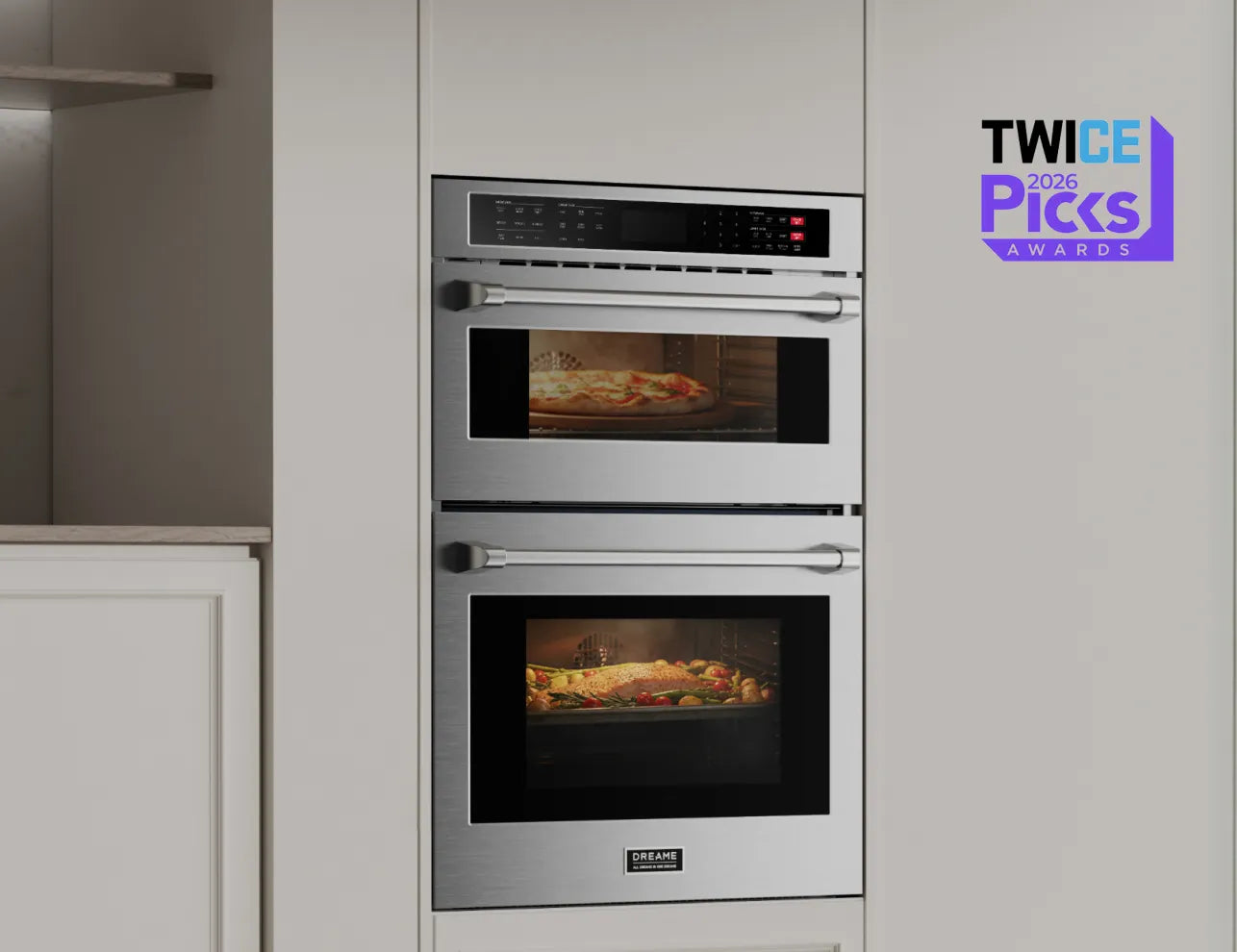 Dreame OZ601 Pro Microwave Combo Double Wall Oven