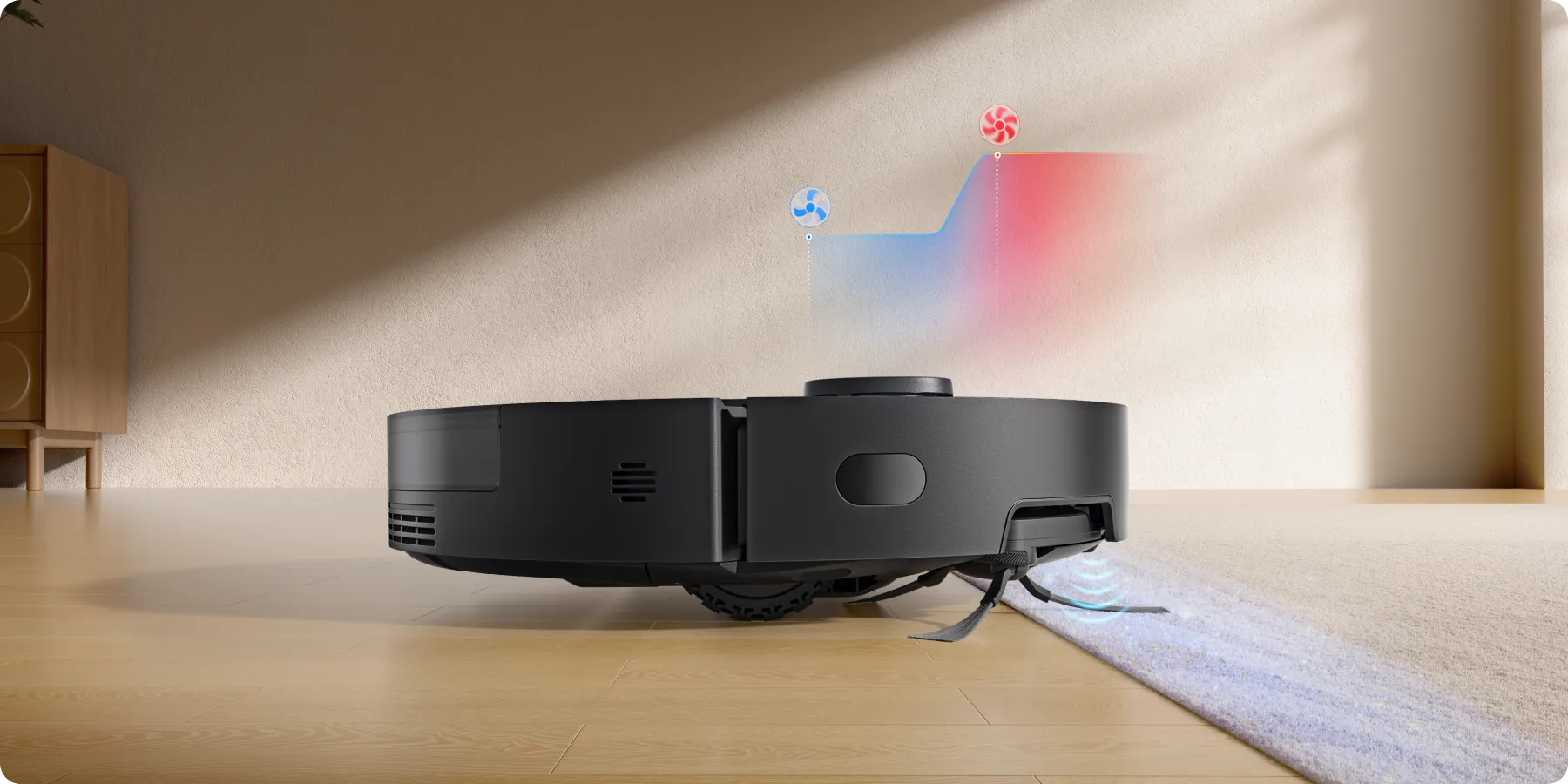Dreame D20 Pro Plus увеличена мощност на килими