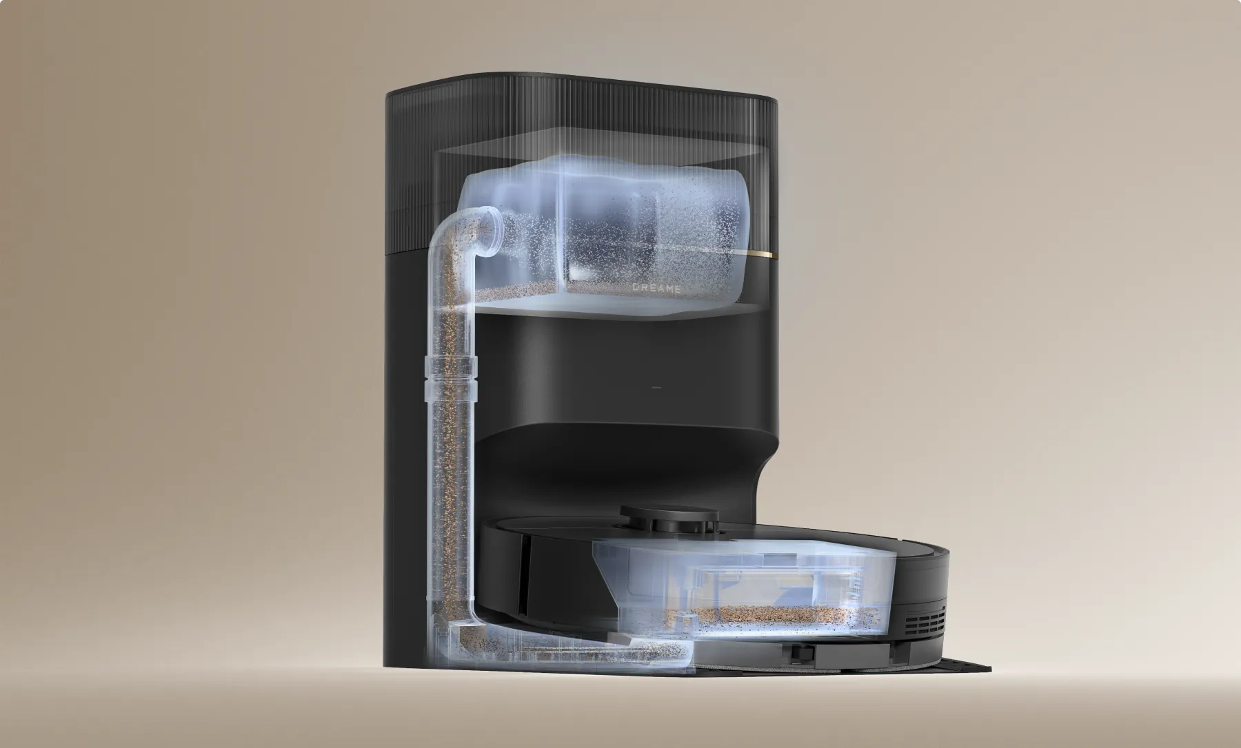 Dreame D20 Pro Plus торба за прах 5 литра в докинг станцията