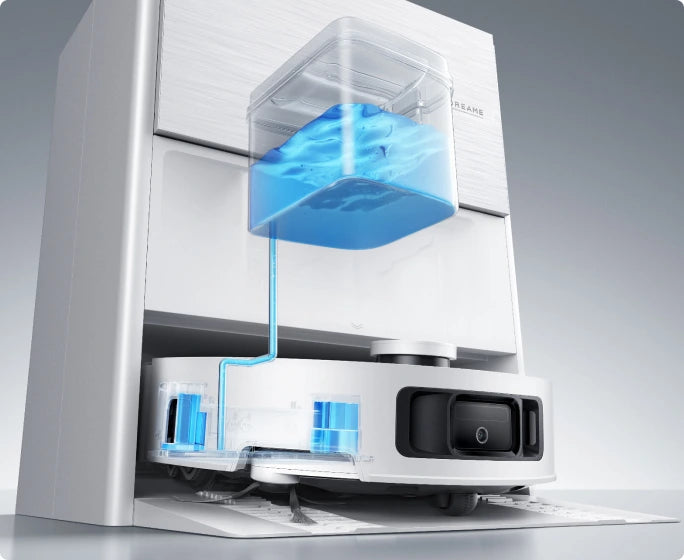 Steady Water Refill for Precision Mopping