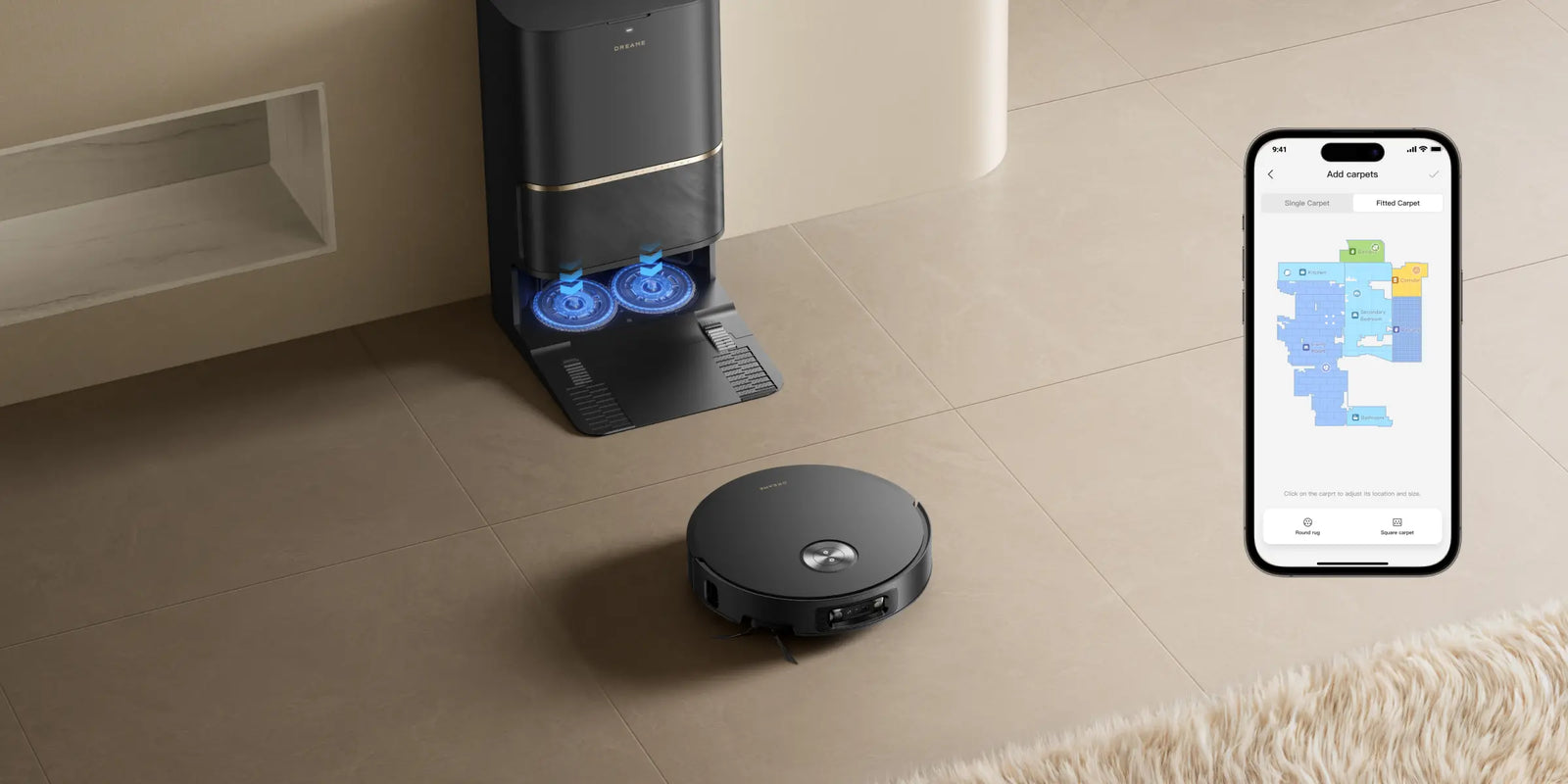 Intelligent Carpet Cleaning
Smart Cleaning for Various Carpets