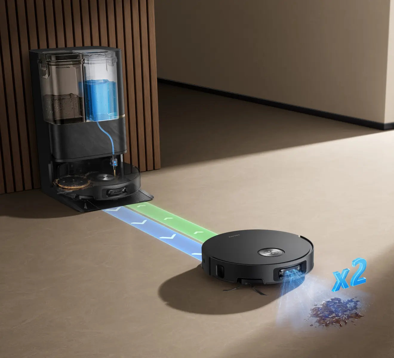 Smart Dirt Detection
Detect Dirt and Direct Cleanliness