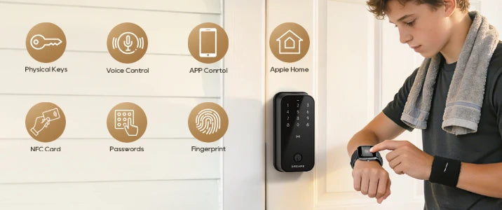 Flexible Access with Multiple Secure Unlocking Options