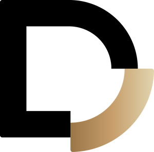 Stylized gold arc design symbolizing premium home appliance quality