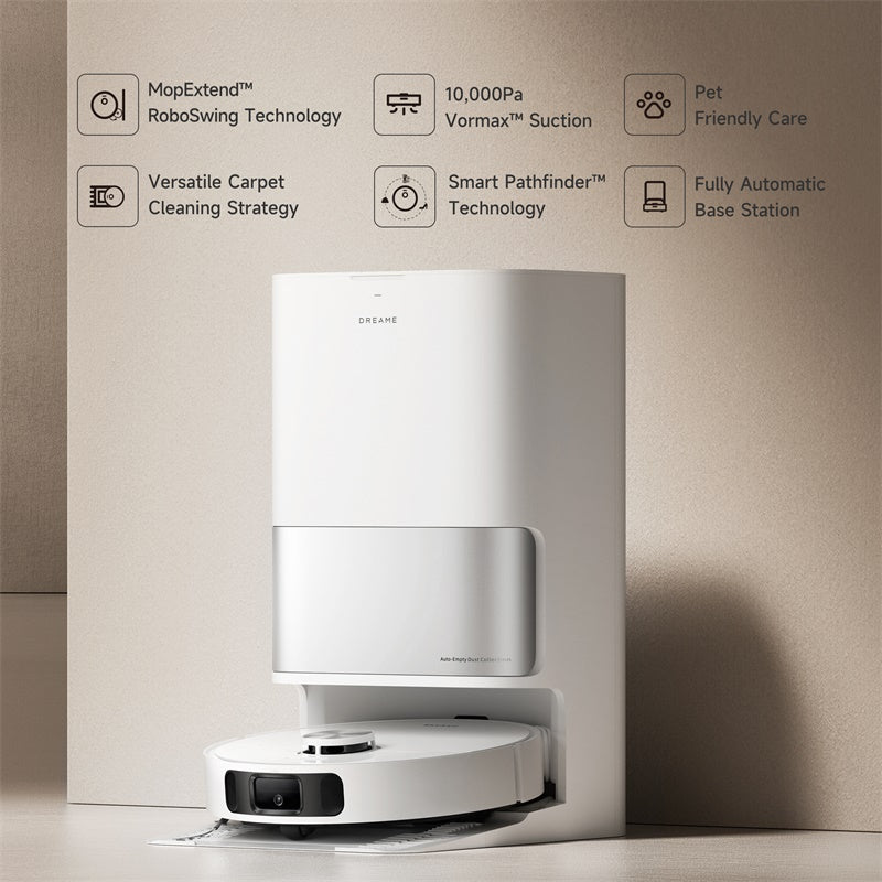 Dreame L10s Ultra Gen 2 Robot Vacuum with automatic base station and MopExtend technology.