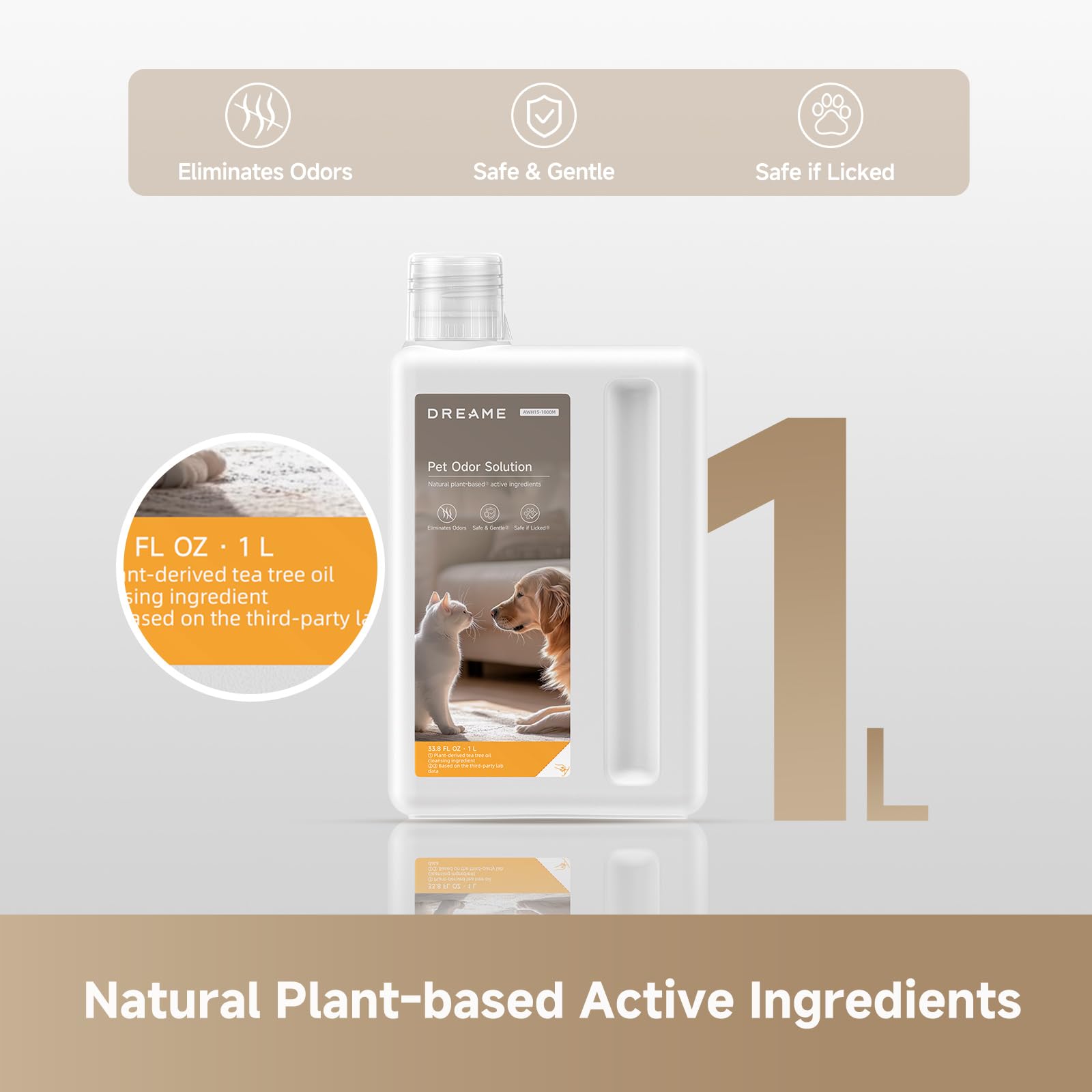 Dreame Robot Vacuums Pet Odor Solution (1L)