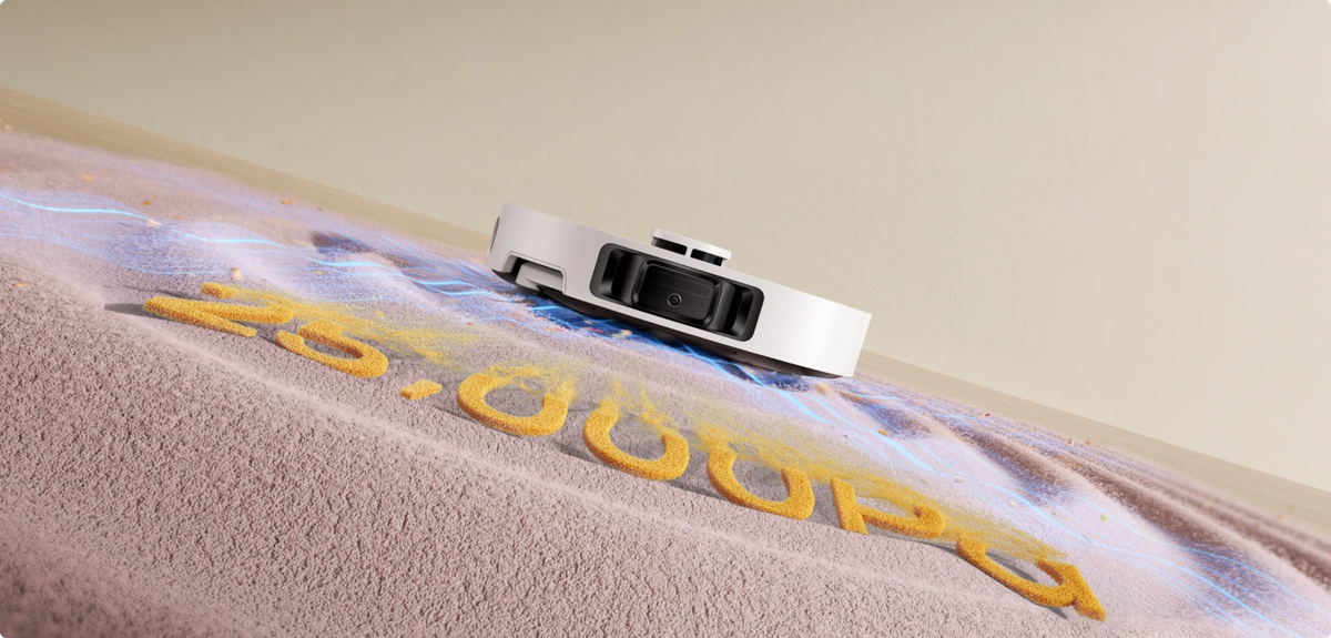 25,000Pa Powerful Vormax™ Suction