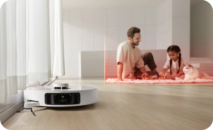 thumbnail image 2 of DREAME L40 Ultra Robot Vacuum And Mop – Self-Cleaning, 11,000Pa Suction, Extendable Side Brush, Liftable Mop, 3-Year Warranty 2 of 6