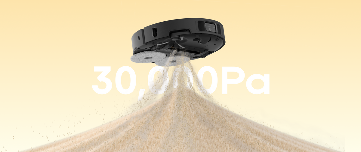 30,000Pa Powerful Suction Highlights