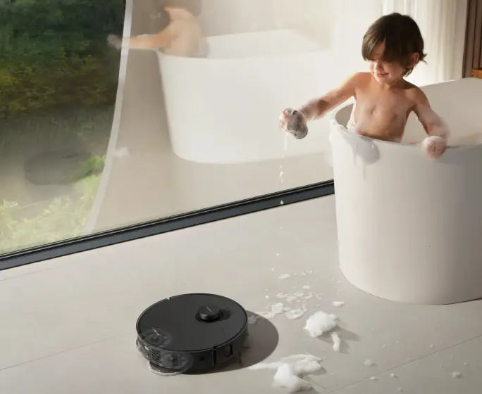 Bathroom：Highly absorbent sponge mop pads quickly soak up puddles and reduce water residue for a faster, streak-free dry.