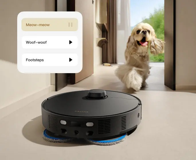Pet Voice Interaction
Using playful sounds and voice interactions, this unique feature captures your pet's attention, creating delightful, engaging and enjoyable experiences.