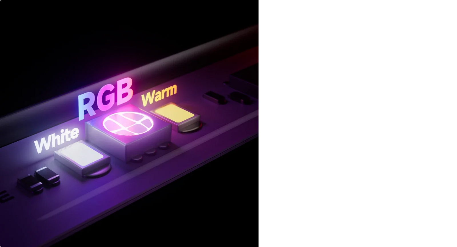 2700K-6500K Dual White Light