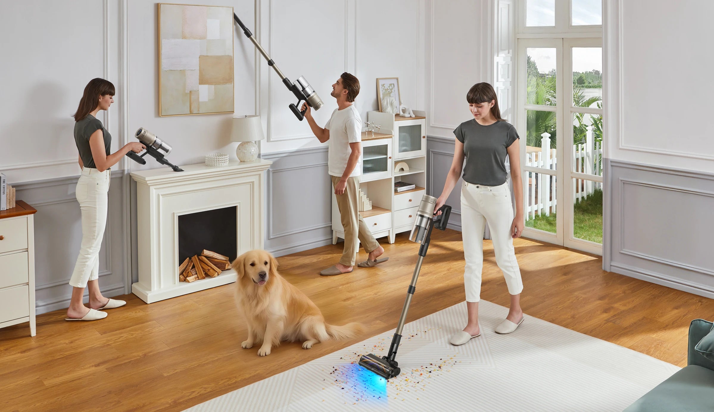Extended Cleaning Time for Large Space