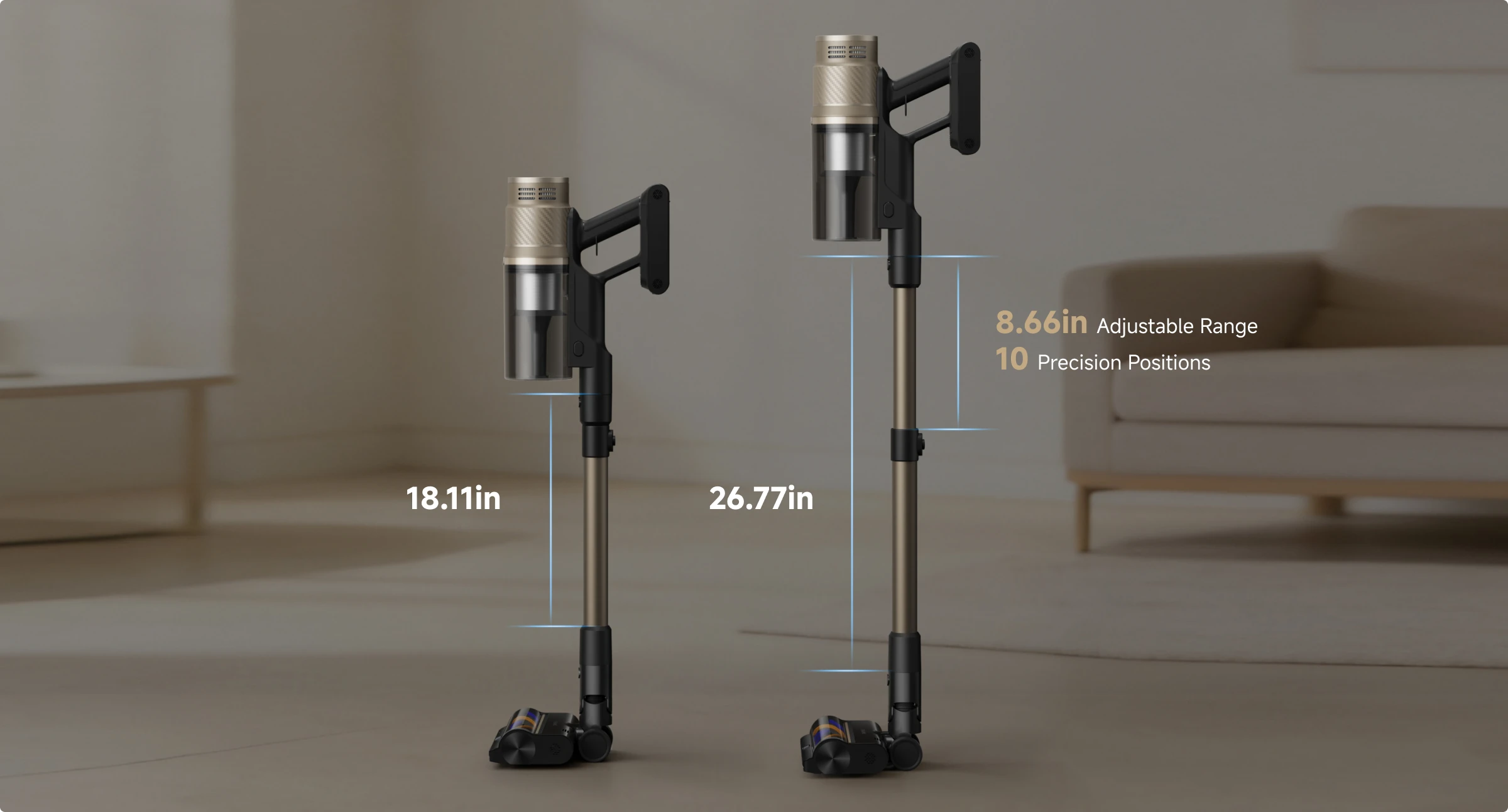 Extendable Rod for Easier Reach