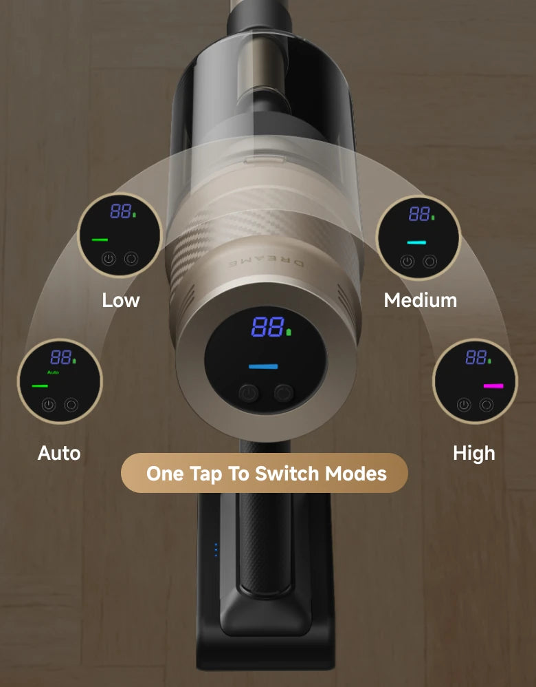 Intuitive LED Display with One-Tap Control