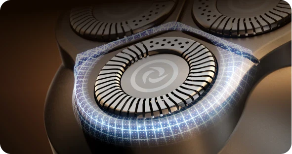 Smooth Micro-Particle Coating
33° Self-Sharpening Blades