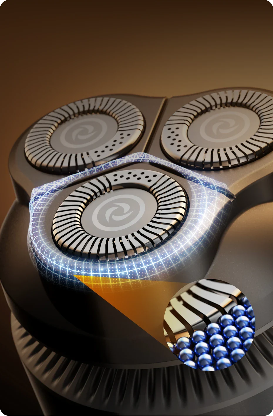 Micro-Bead Shield for Irritation-Free Shaving