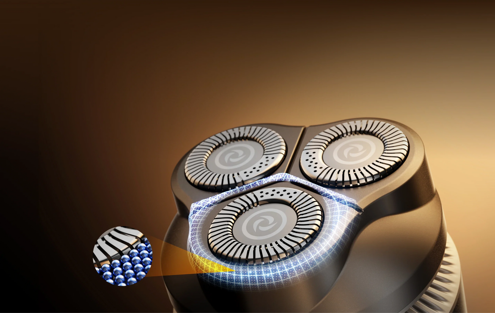 Micro-Bead Shield for Irritation-Free Shaving