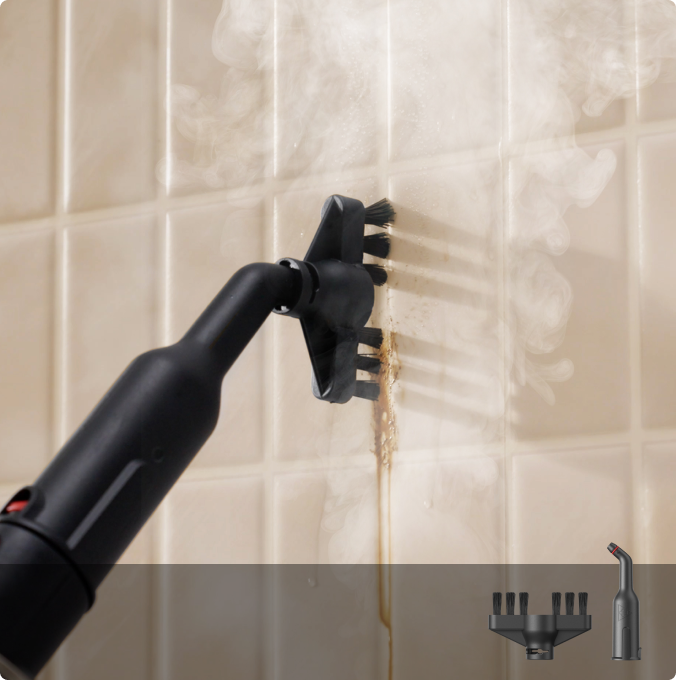 Scrub Grime in Seams and Edges