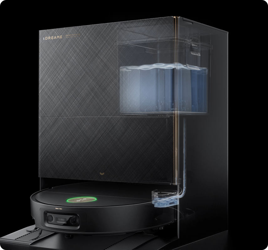Dreame X60 Ultra PowerDock წყლის ავტომატური შევსებით