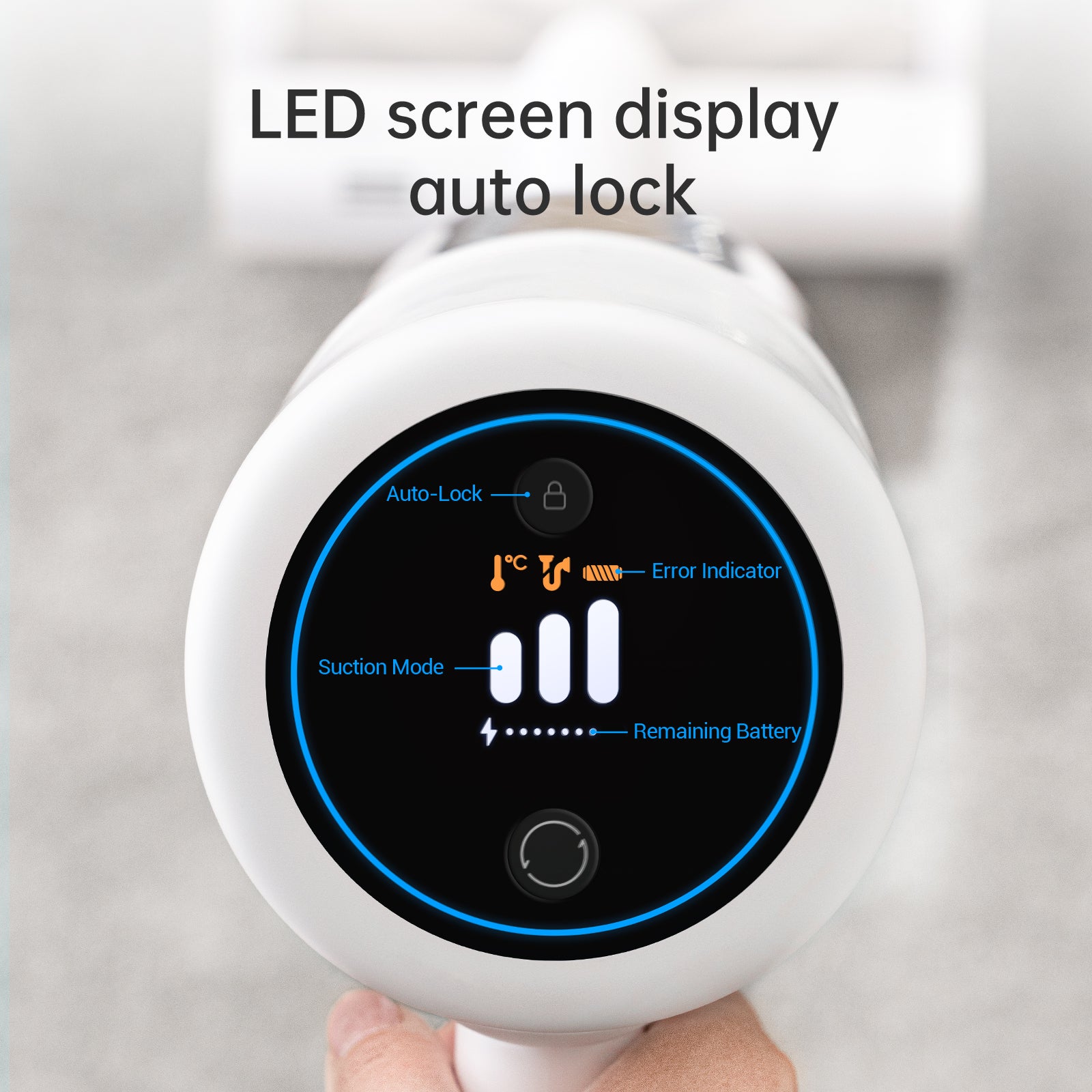 LED SCREEN DISPLAY AUTO LOCK