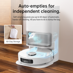 Load image into Gallery viewer, Dreame L10s Ultra Robot Vacuum with auto-empty station and 60-day storage feature.
