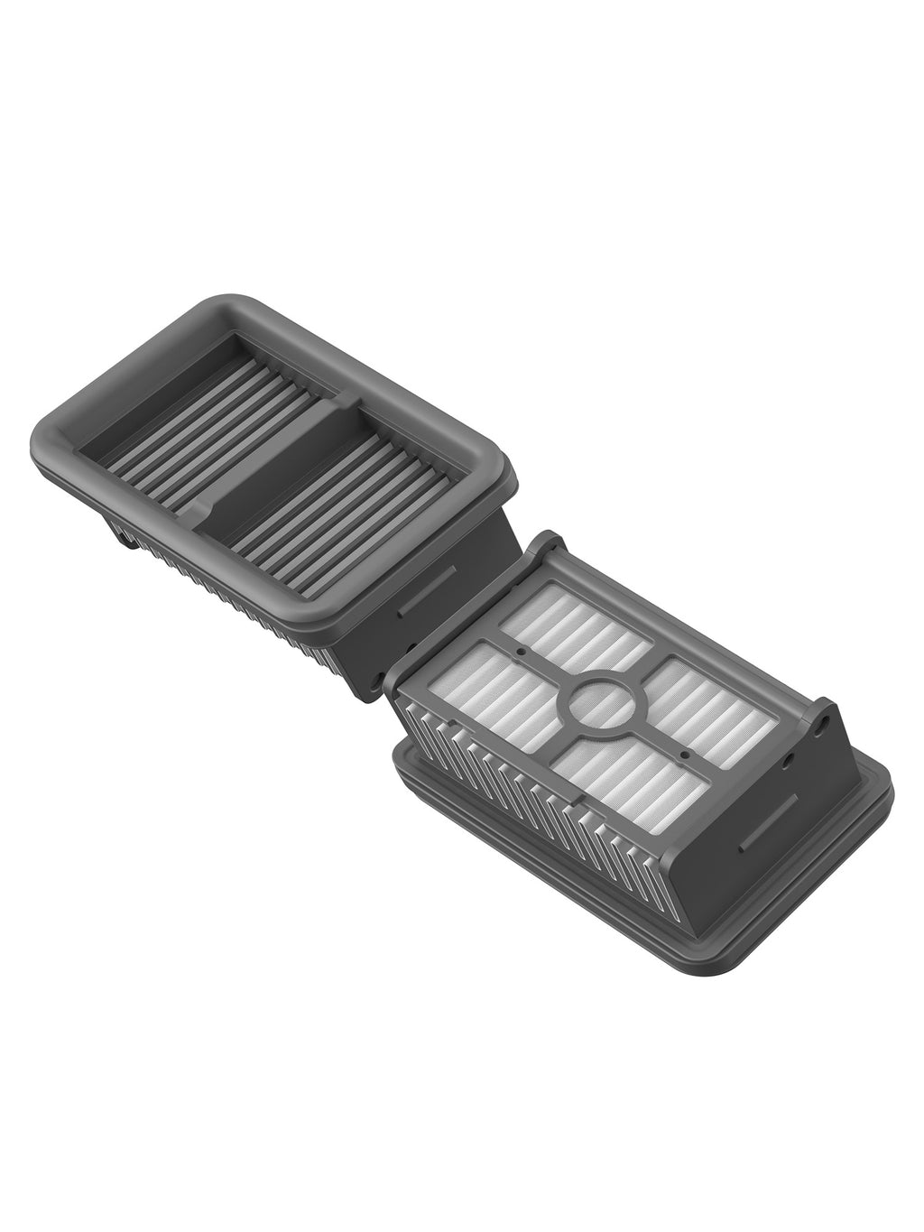 Dreame H12 Pro vacuum filter with pleated design for efficient dust capture.