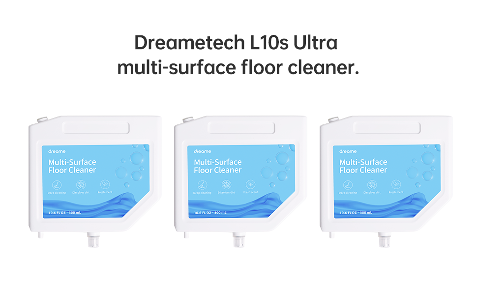 L10s Ultra Multi-Surface Cleaning Solution 10.6 oz (3-pack) – Dreame