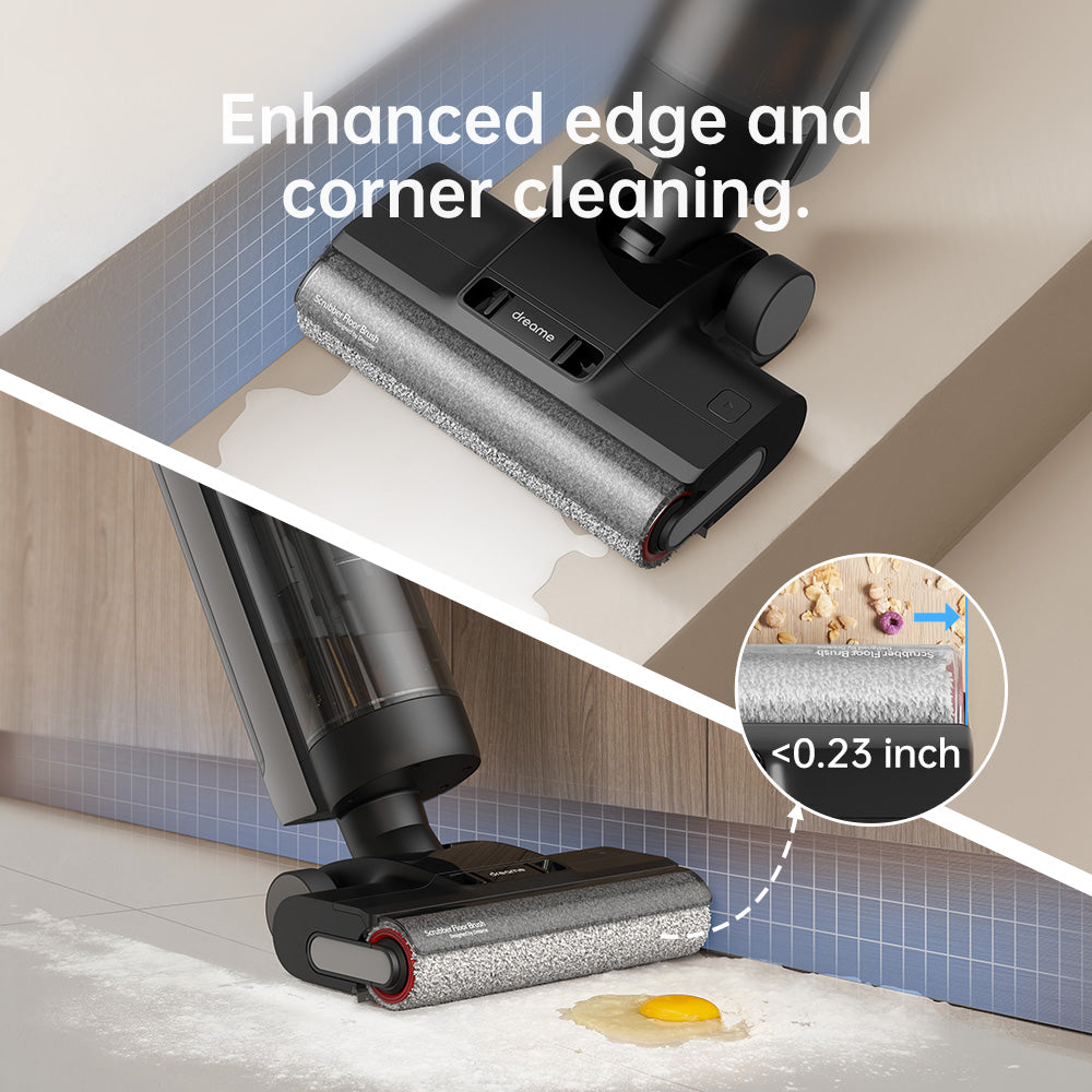 Dreame H12 Dual Wet and Dry Cordless Vacuum Cleaner, Hot-Air Drying