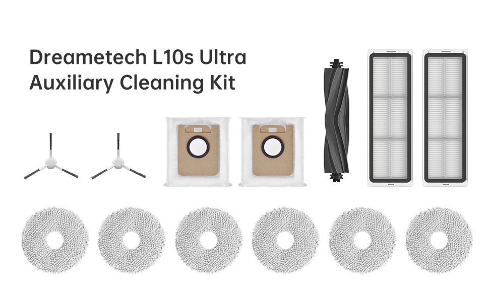 Compatible avec le kit d'accessoires Dreame L10s Ultra/ L10 Ultra