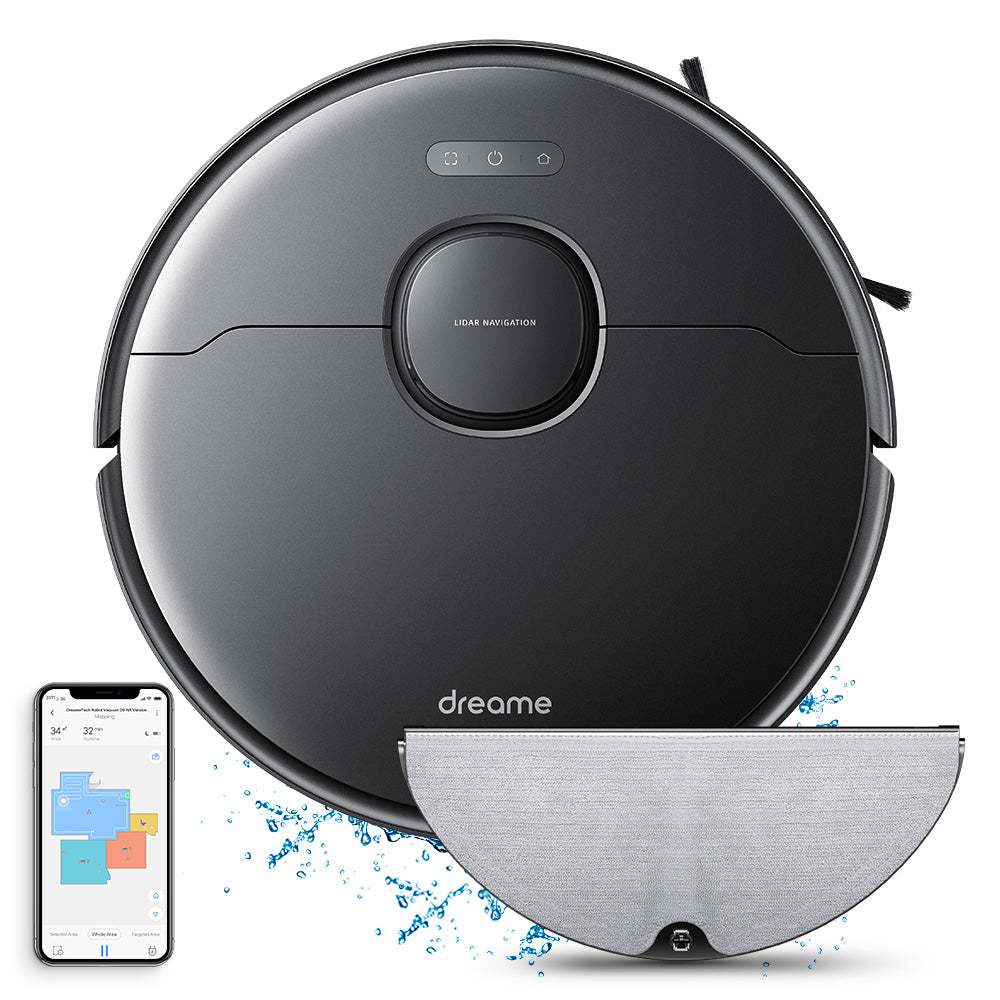 Dreametech Bot L10 Pro Robot Vacuum and Mop|Black
